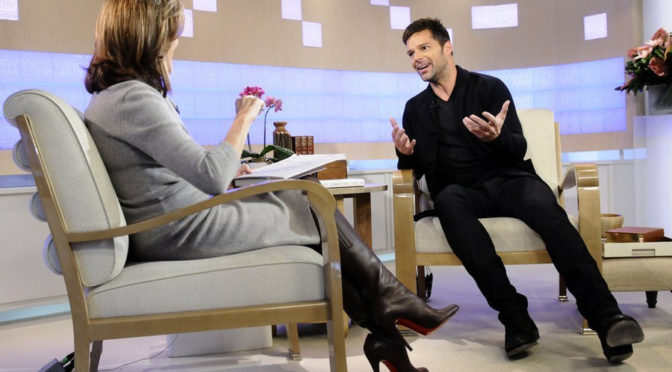 Ricky Martin on Stopping Human Trafficking and Helping Puerto