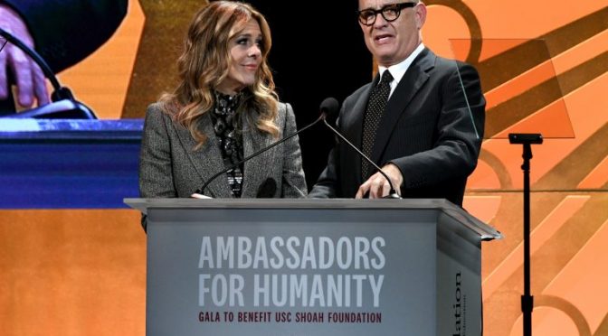 Steven Spielberg and USC Shoah Foundation Honor Rita Wilson & Tom Hanks