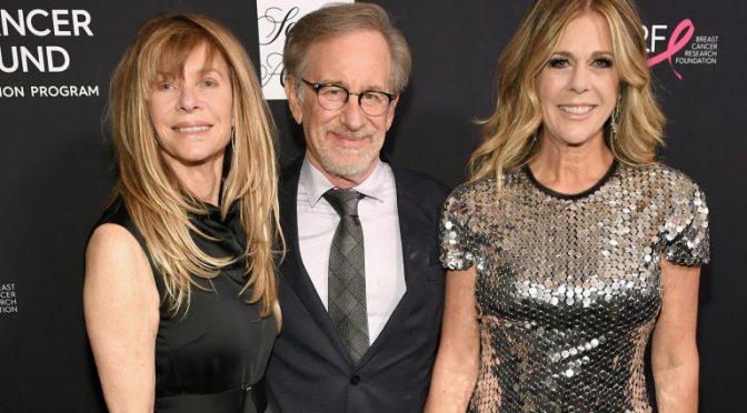 Breast Cancer Research – Rita Wilson, Kate Capshaw & Steven Spielberg Help Raise $1.5 Million